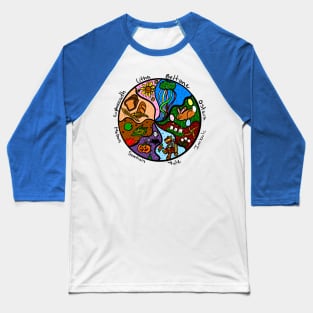 Wheel of the year Baseball T-Shirt